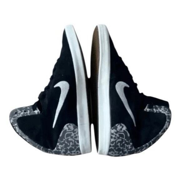 Nike X Hyperclave Lite Liberty X Black White Lace Up Shoes Women Size 9.5 Casual - Picture 5 of 12